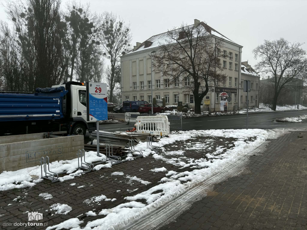 Naprawa wodociągu na Poznańskiej