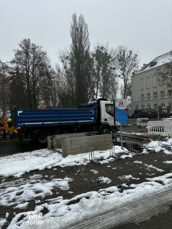 Naprawa wodociągu na Poznańskiej