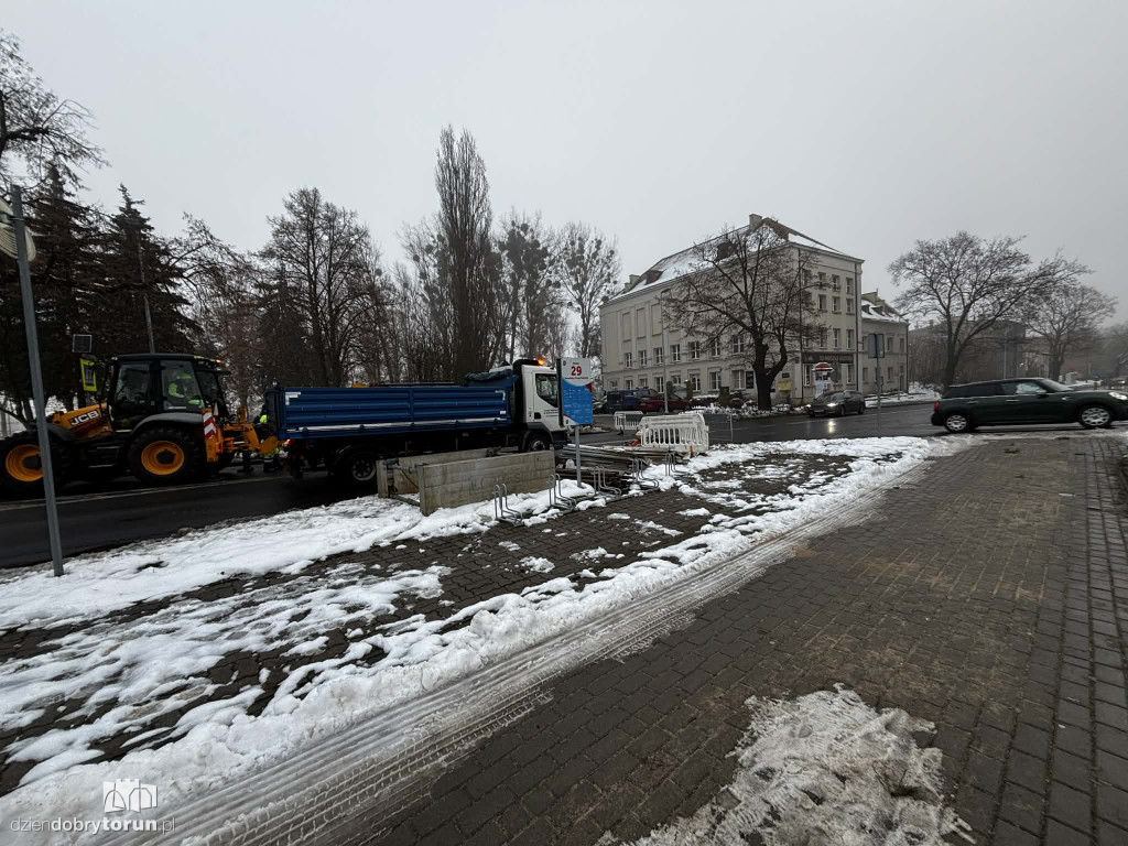 Naprawa wodociągu na Poznańskiej