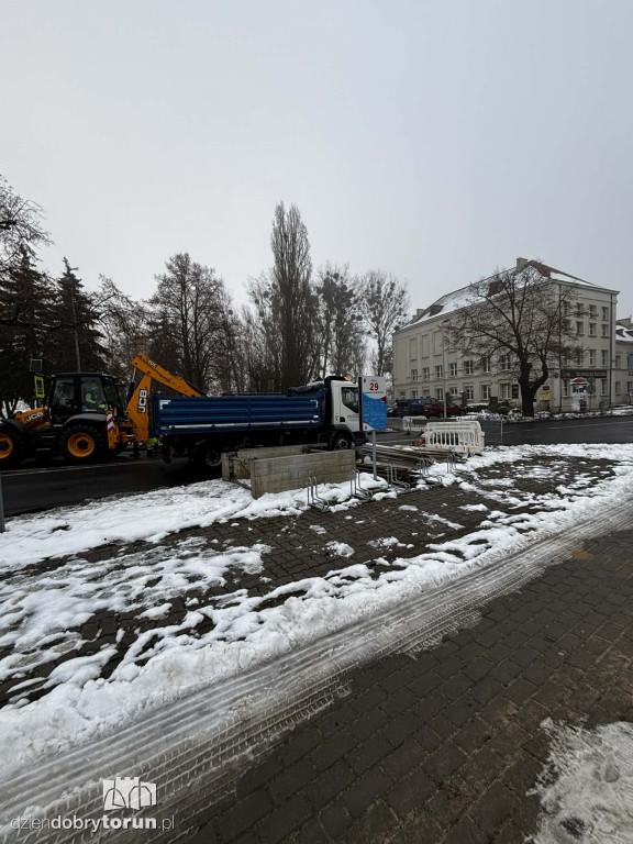 Naprawa wodociągu na Poznańskiej