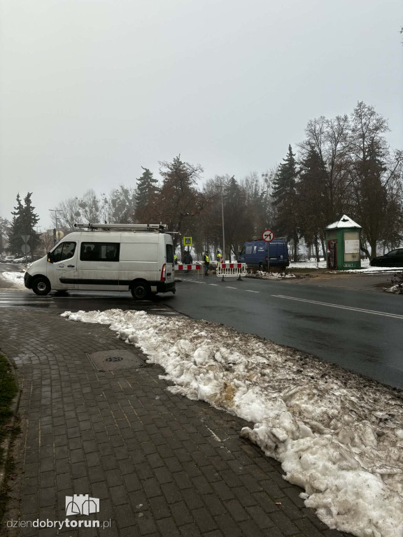 Naprawa wodociągu na Poznańskiej