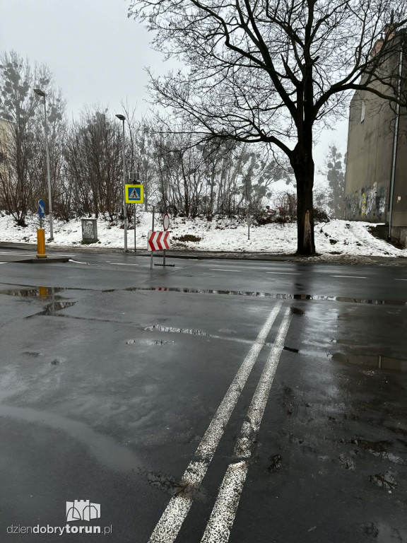 Naprawa wodociągu na Poznańskiej