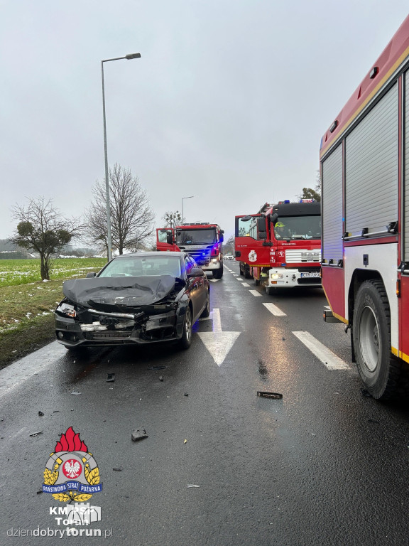 Groźny wypadek w Ostaszewie