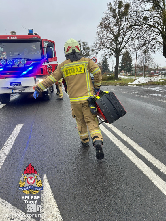 Groźny wypadek w Ostaszewie
