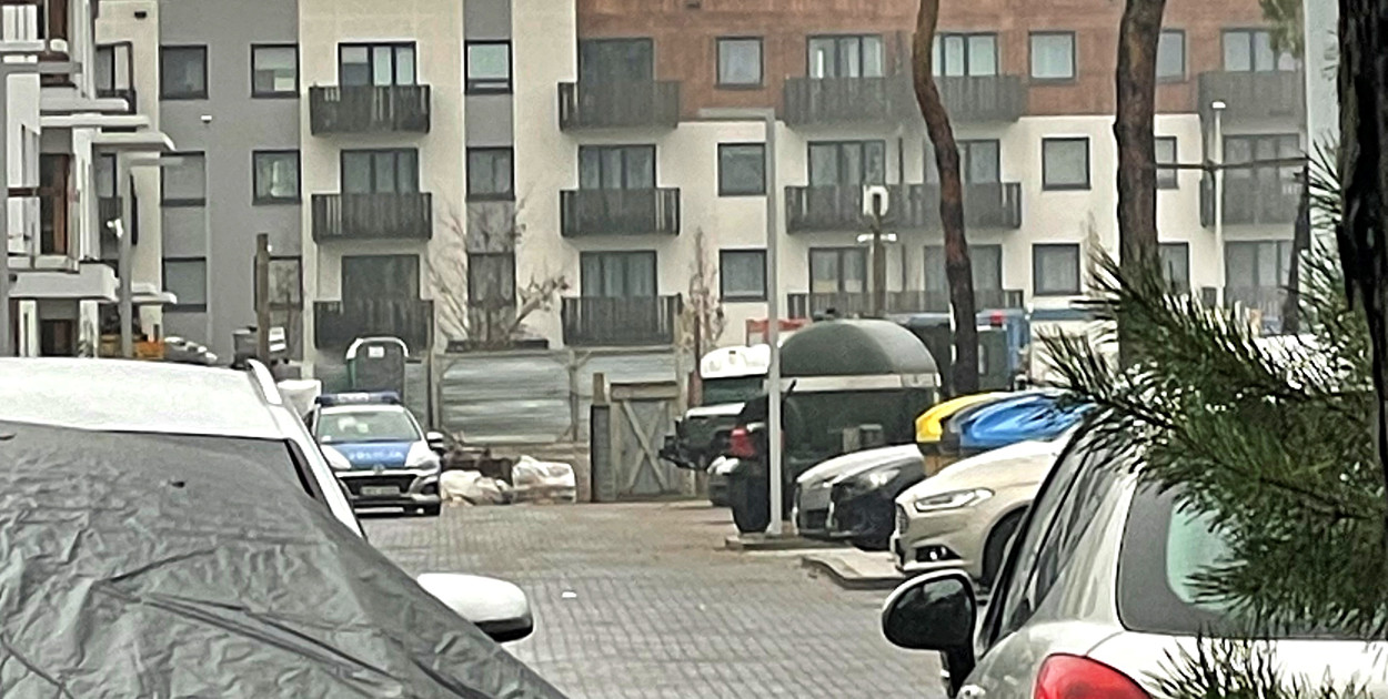 Saperzy na osiedlu JAR w Toruniu