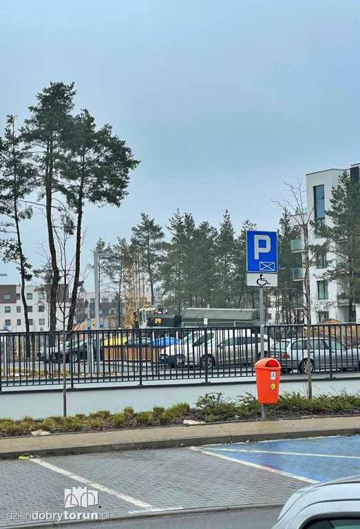 Saperzy na osiedlu JAR w Toruniu