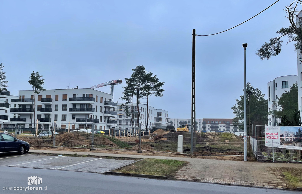 Saperzy na osiedlu JAR w Toruniu