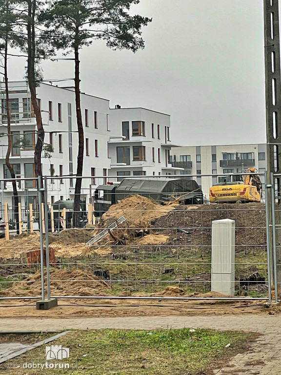 Saperzy na osiedlu JAR w Toruniu