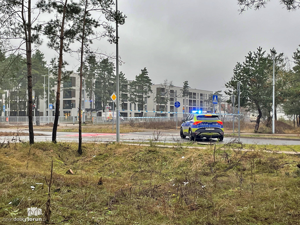 Saperzy na osiedlu JAR w Toruniu