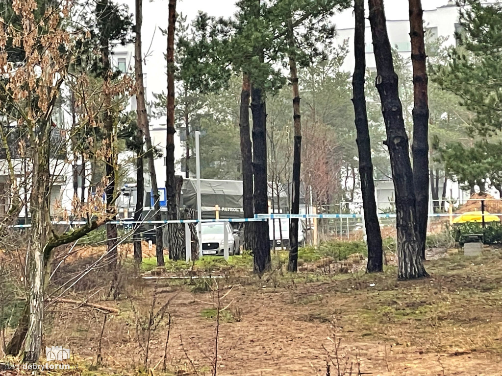 Saperzy na osiedlu JAR w Toruniu