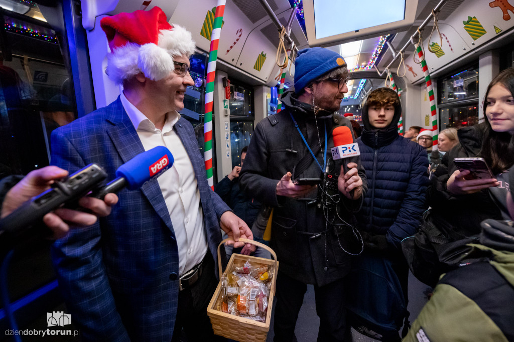 Świąteczny tramwaj