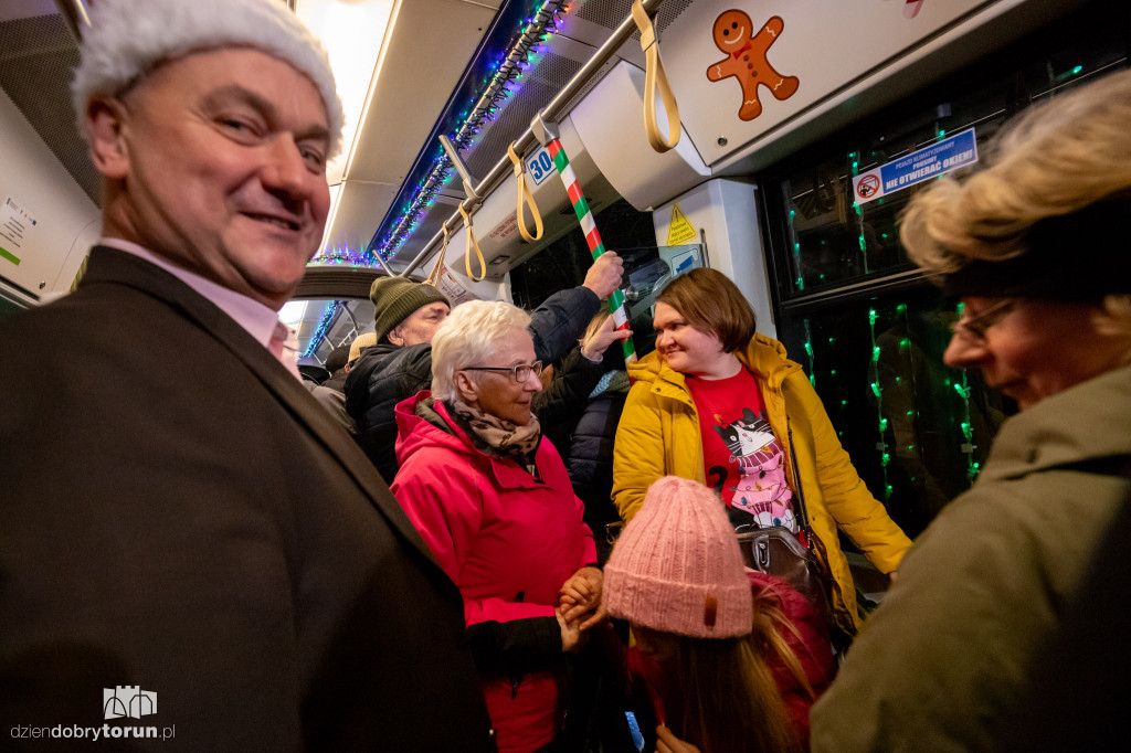 Świąteczny tramwaj