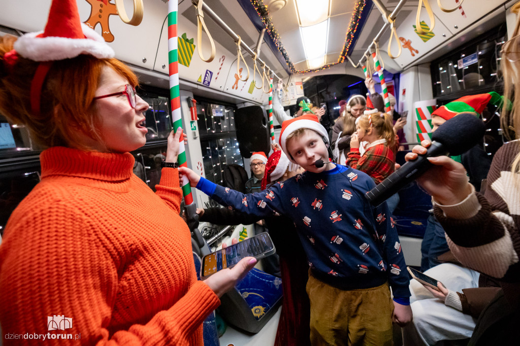 Świąteczny tramwaj
