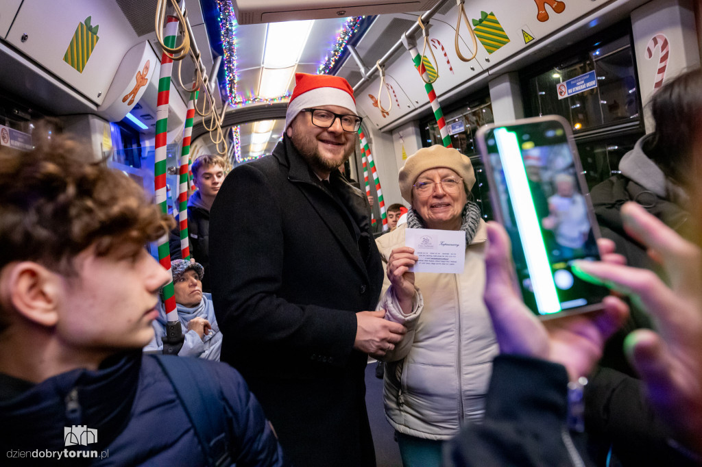 Świąteczny tramwaj