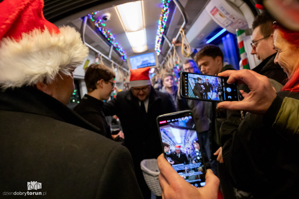 Świąteczny tramwaj