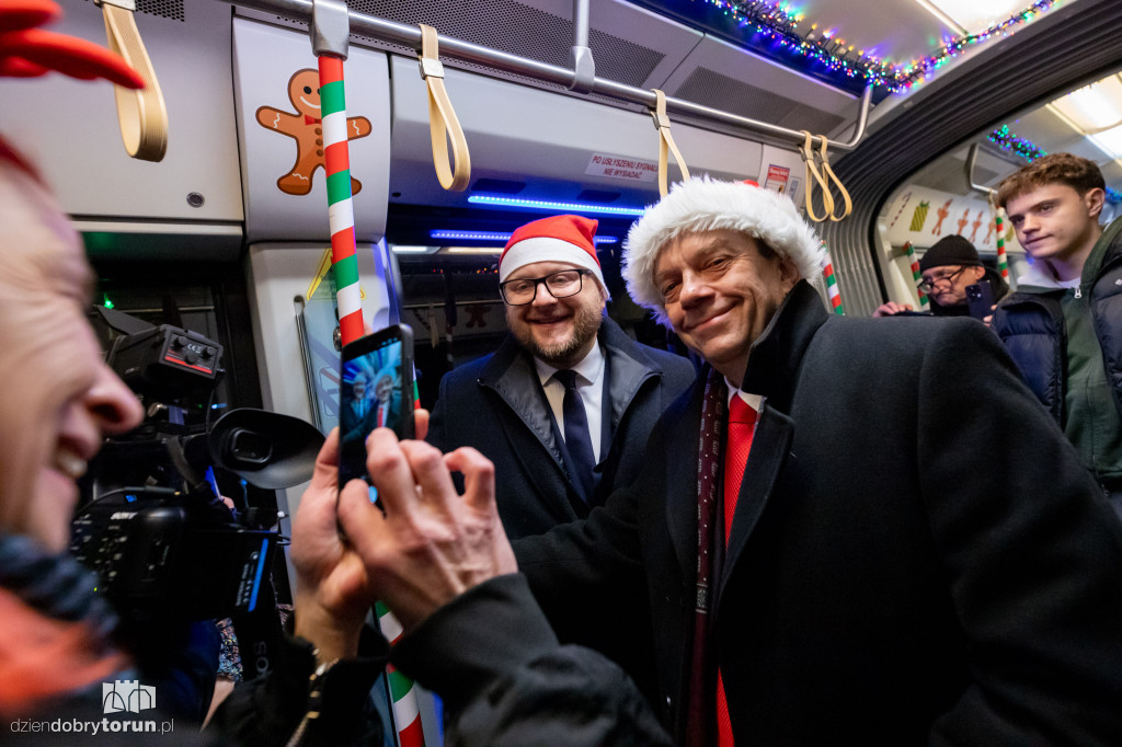 Świąteczny tramwaj