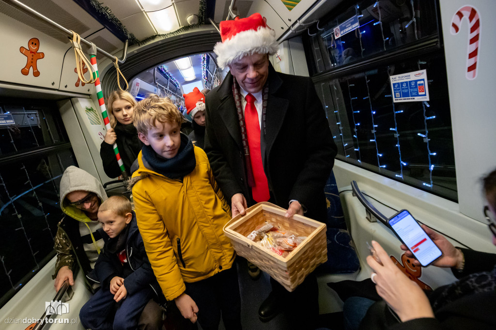 Świąteczny tramwaj