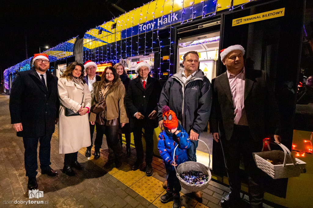 Świąteczny tramwaj