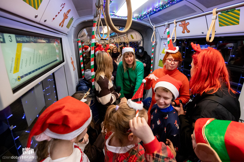 Świąteczny tramwaj