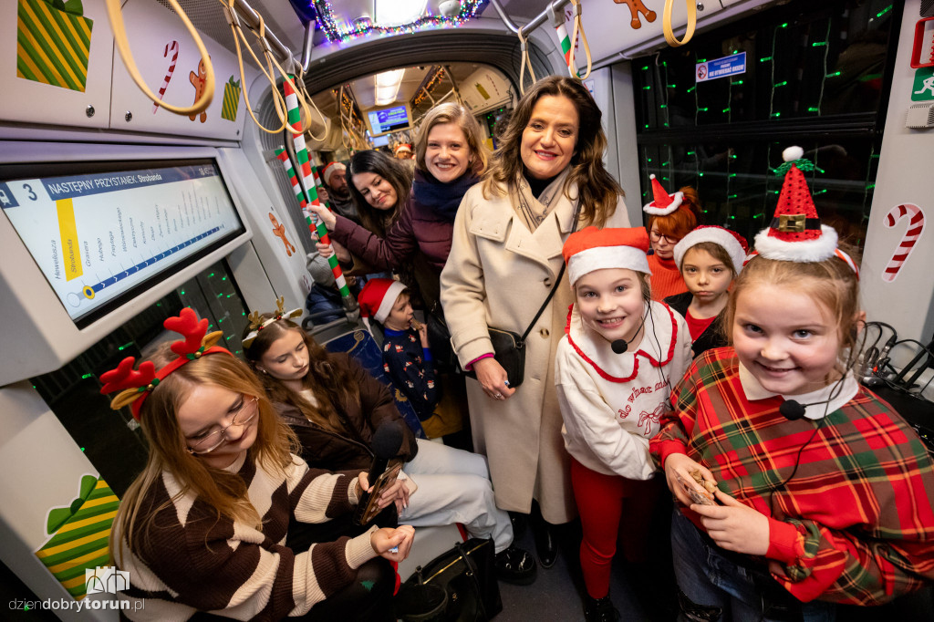 Świąteczny tramwaj