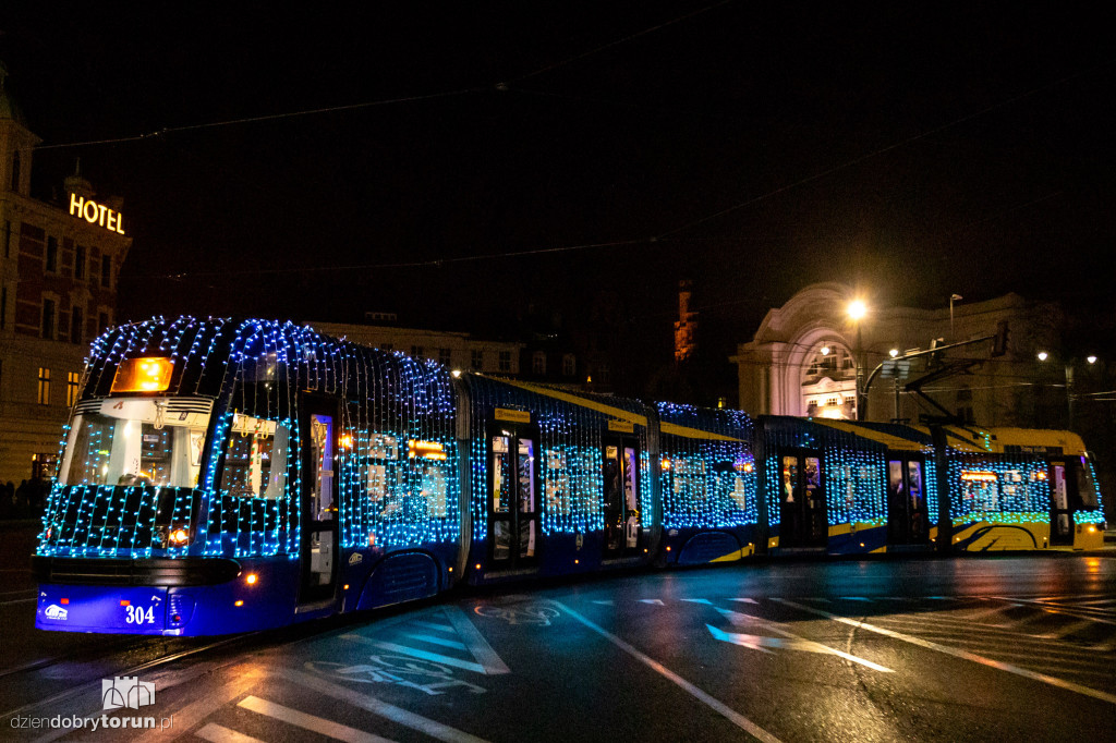 Świąteczny tramwaj