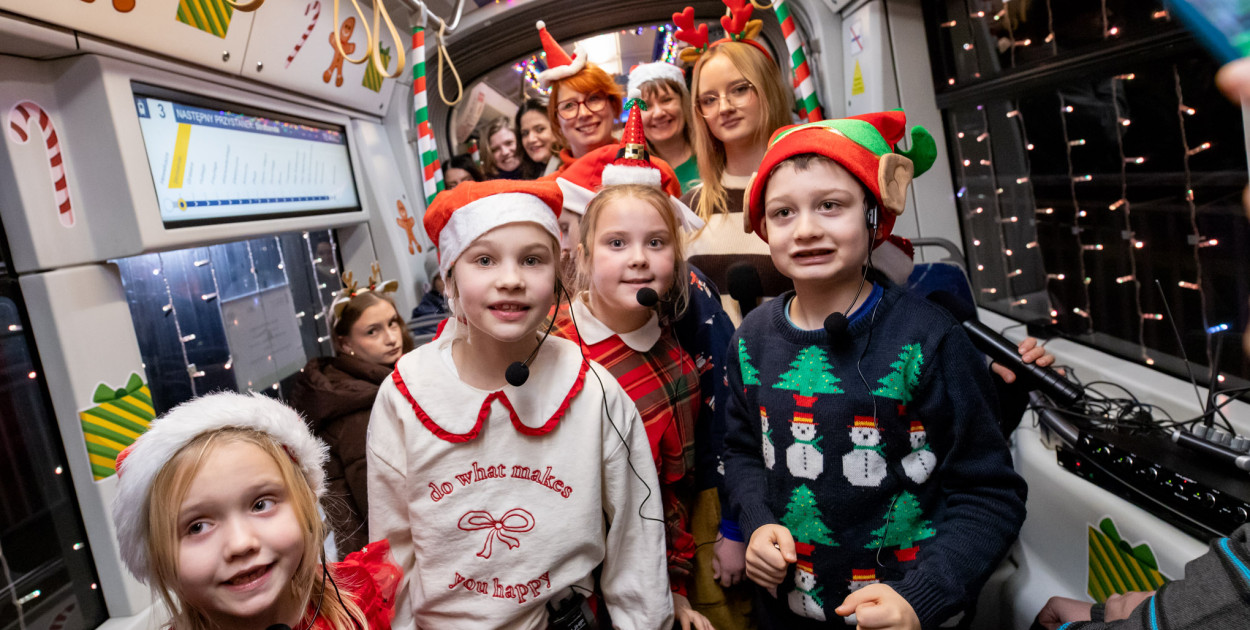 Świąteczny tramwaj