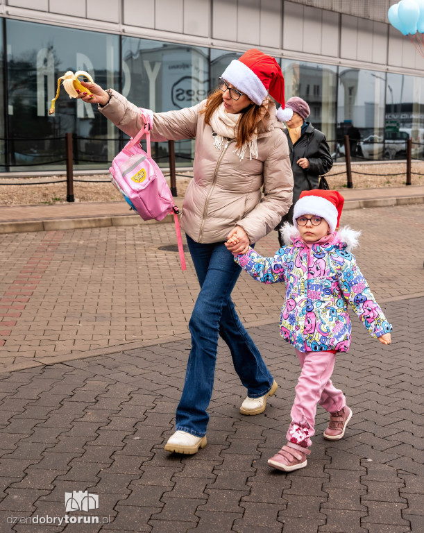 Mikołajkowe biegi dzieci
