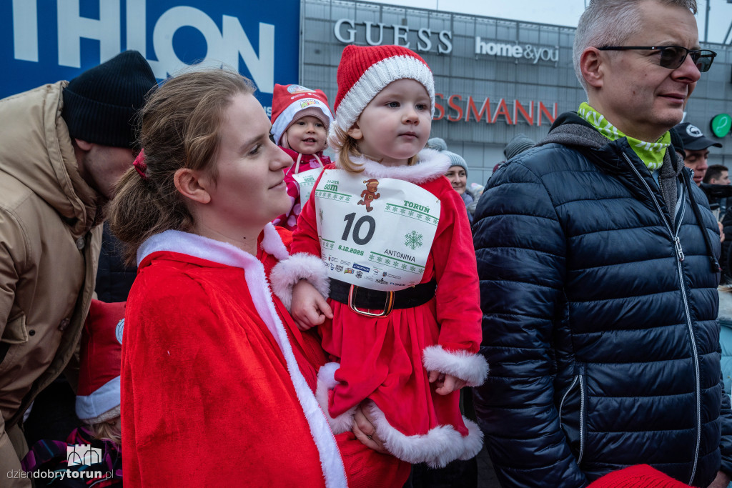 Mikołajkowe biegi dzieci