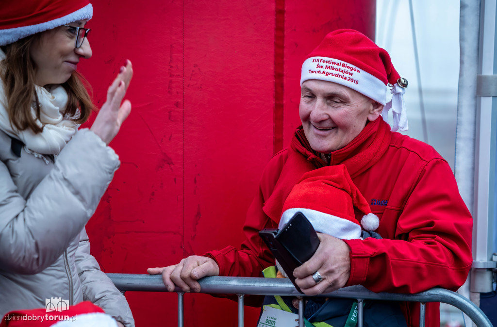 Mikołajkowe biegi dzieci