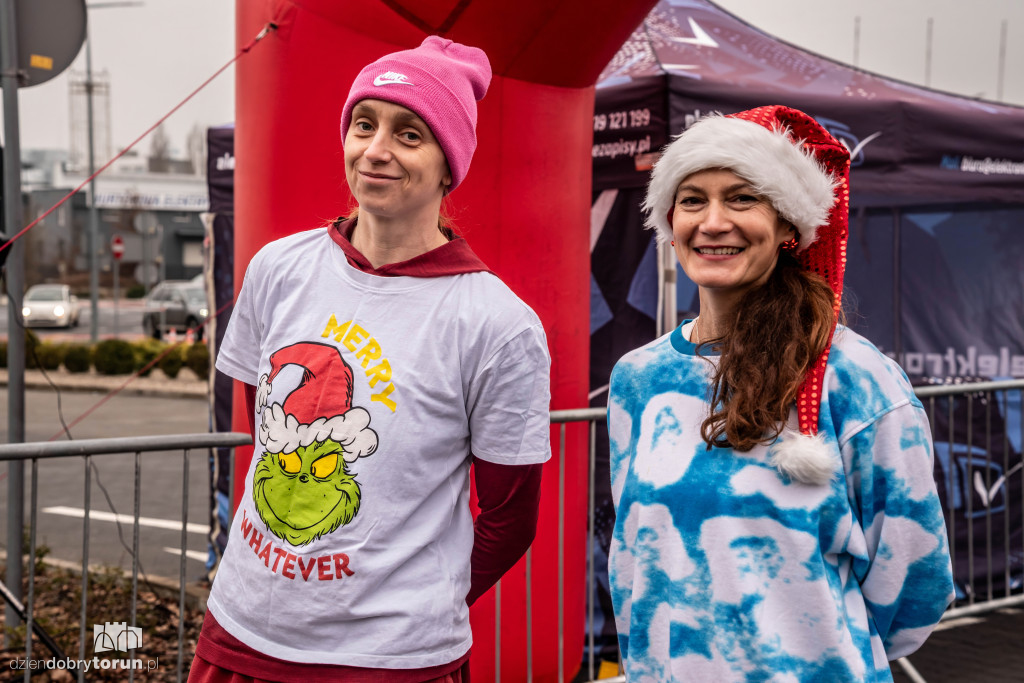 Mikołajkowe biegi dzieci