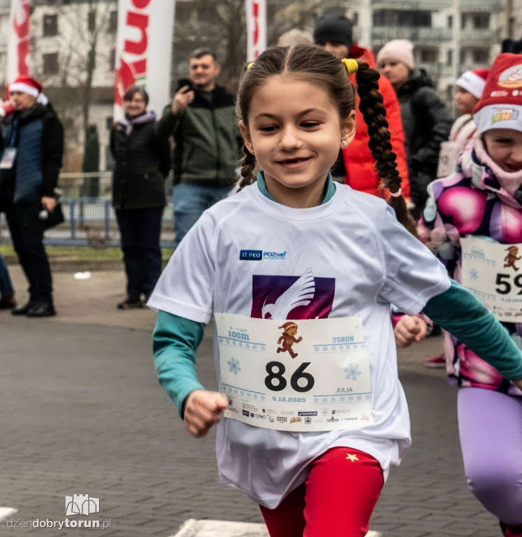 Mikołajkowe biegi dzieci