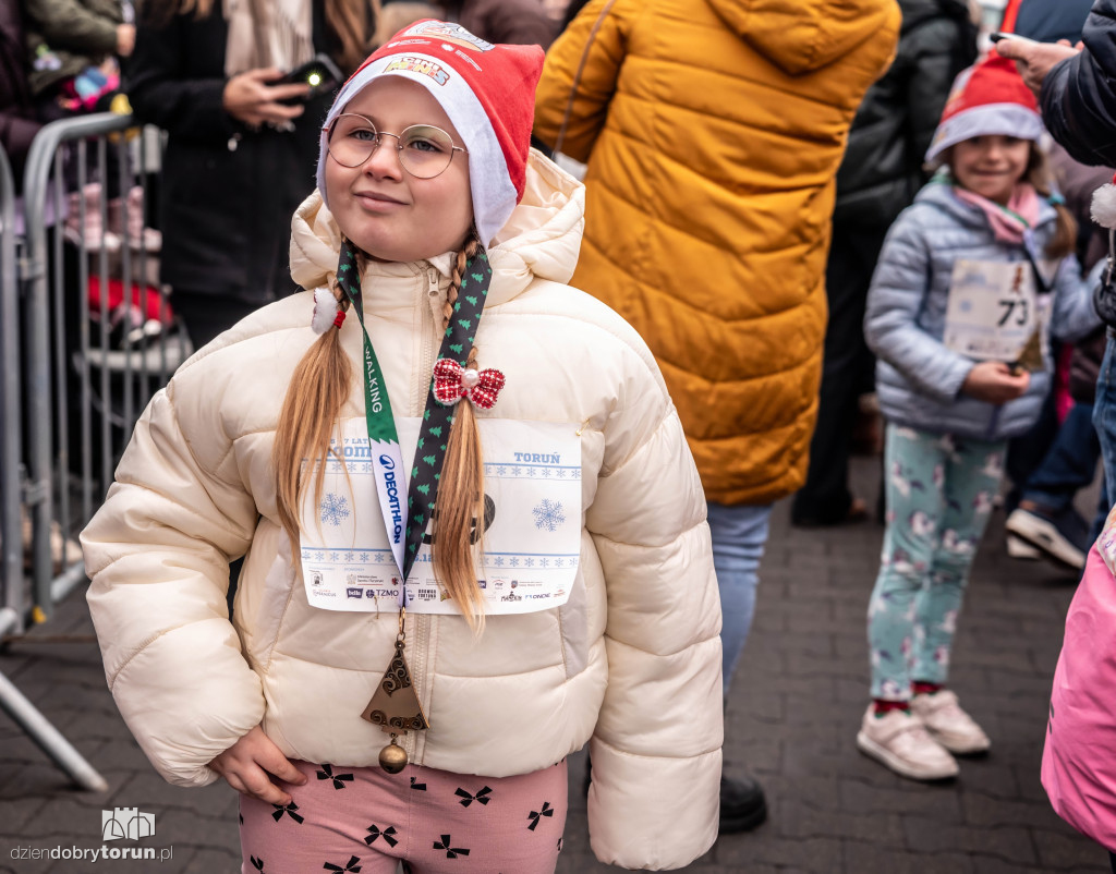 Mikołajkowe biegi dzieci