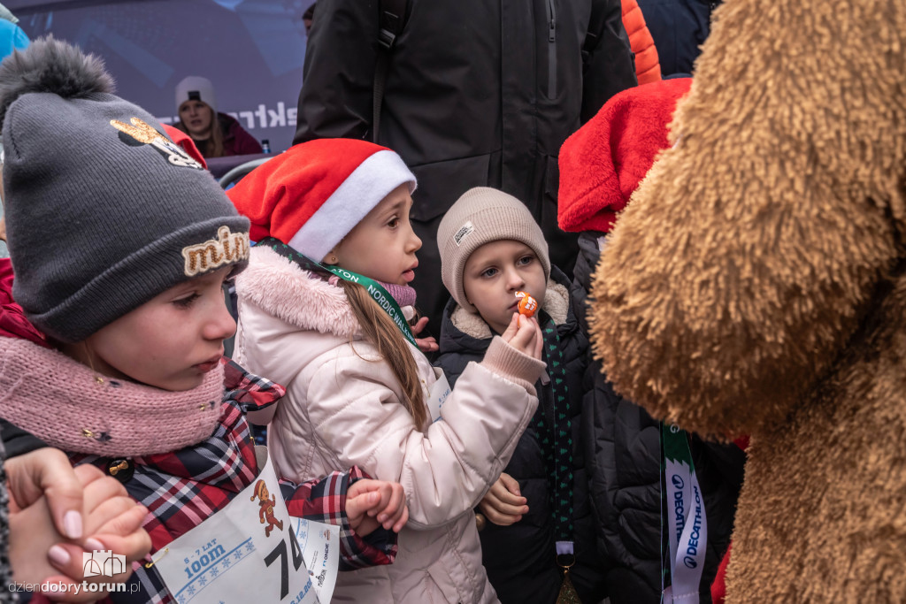 Mikołajkowe biegi dzieci