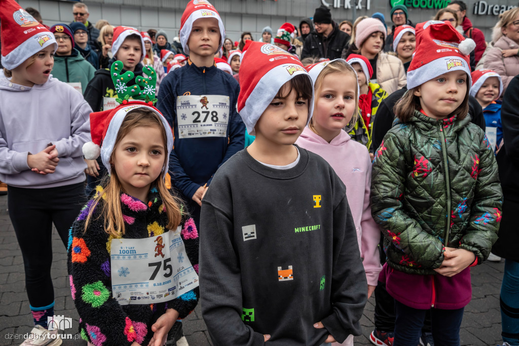 Mikołajkowe biegi dzieci