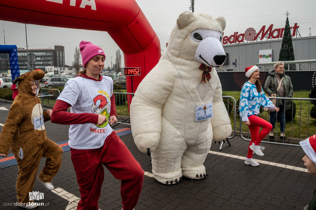 Mikołajkowe biegi dzieci