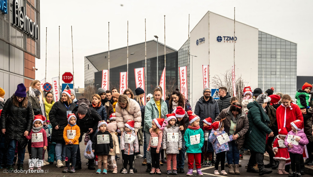 Mikołajkowe biegi dzieci