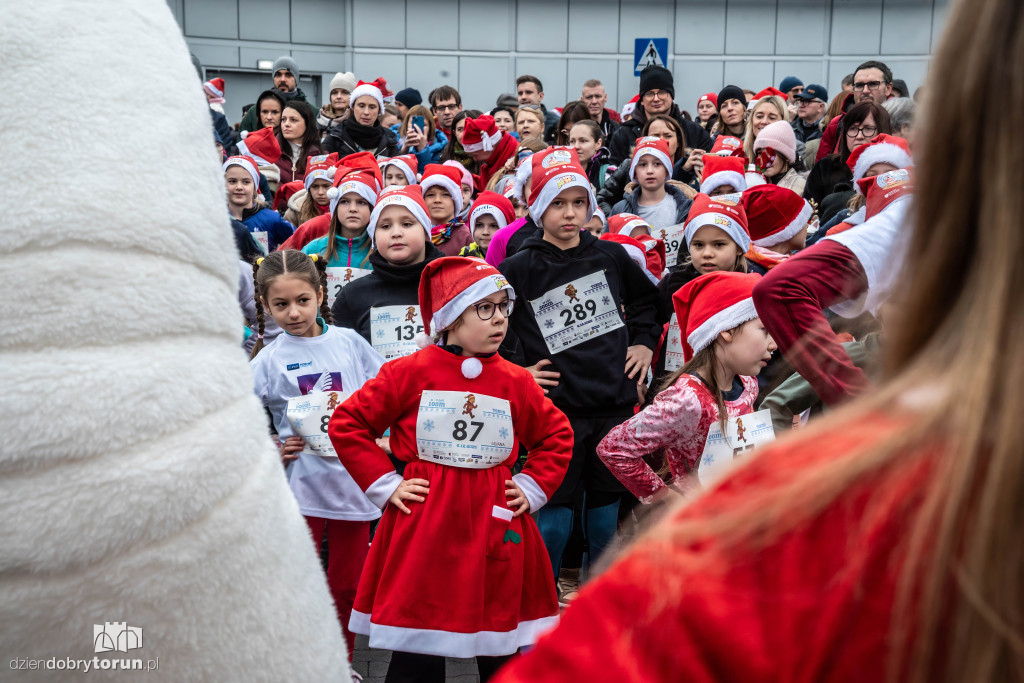 Mikołajkowe biegi dzieci