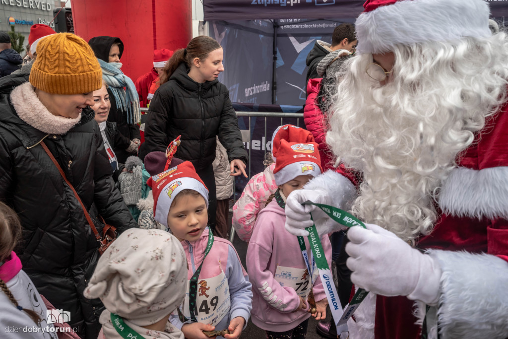 Mikołajkowe biegi dzieci
