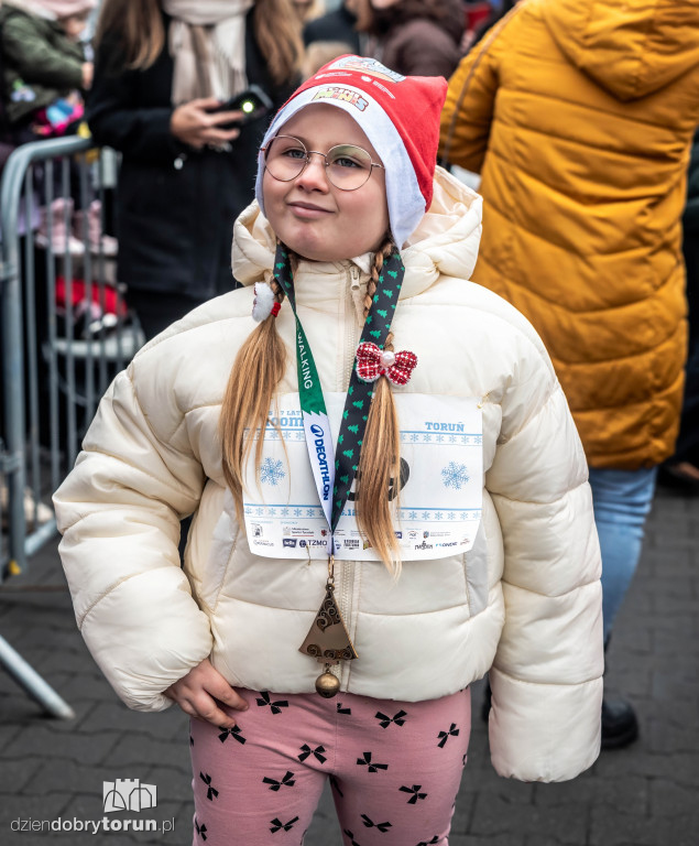 Mikołajkowe biegi dzieci