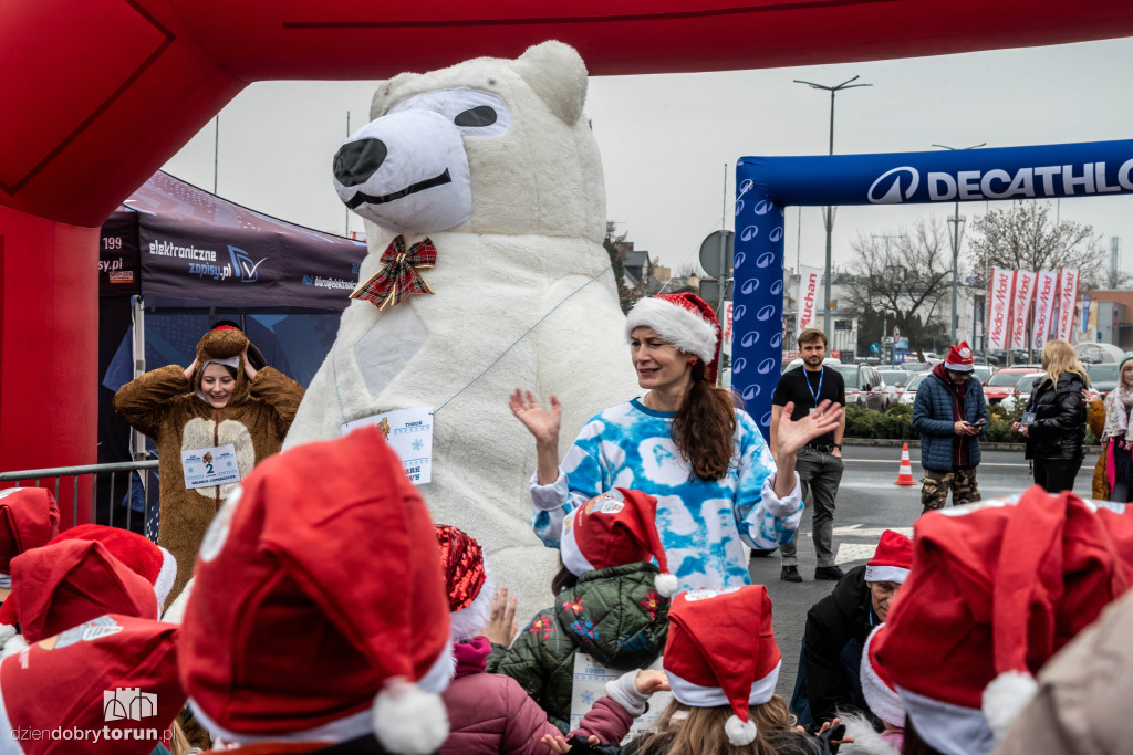 Mikołajkowe biegi dzieci
