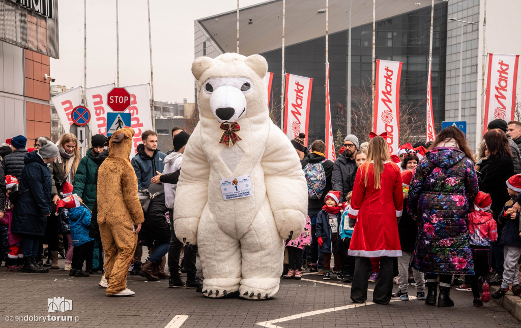 Mikołajkowe biegi dzieci