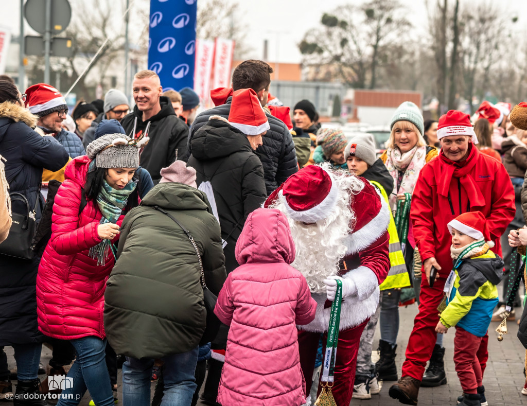 Mikołajkowe biegi dzieci