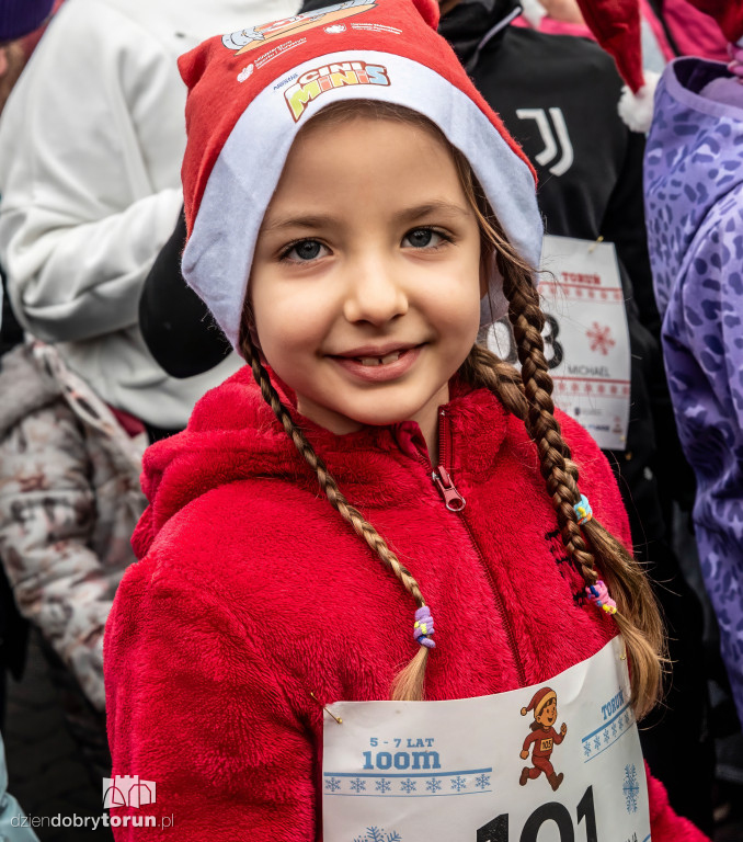 Mikołajkowe biegi dzieci