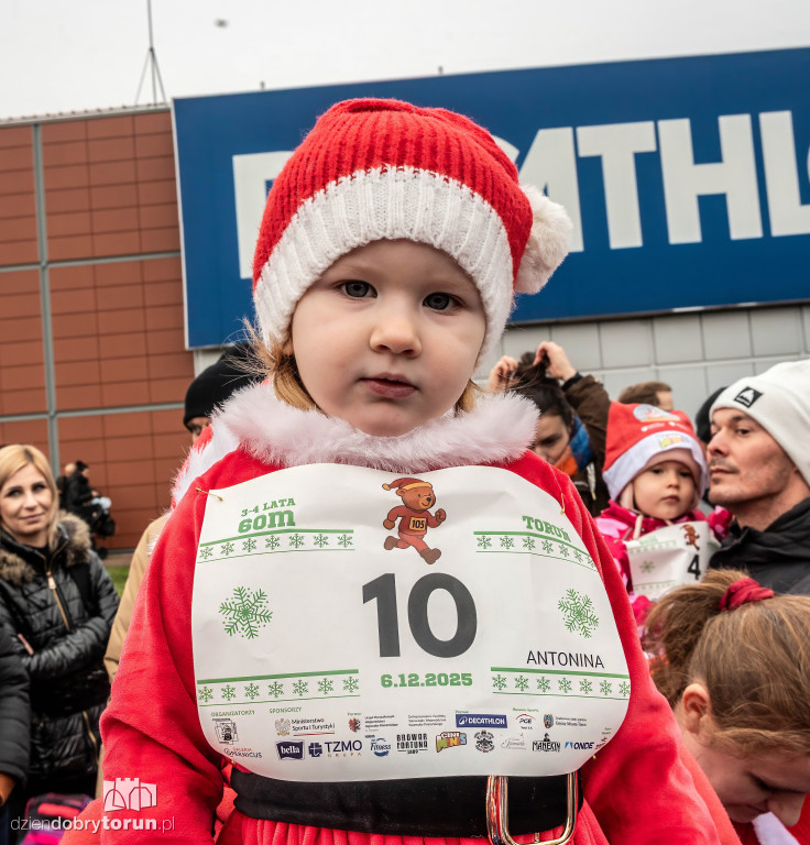 Mikołajkowe biegi dzieci