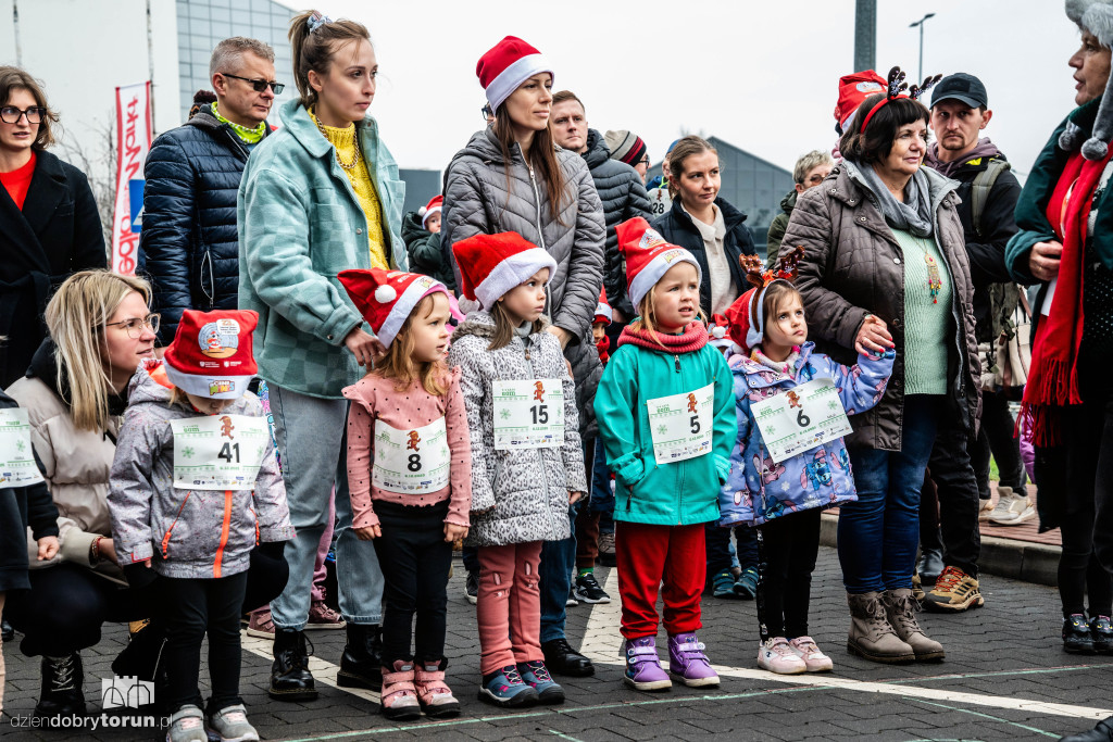 Mikołajkowe biegi dzieci