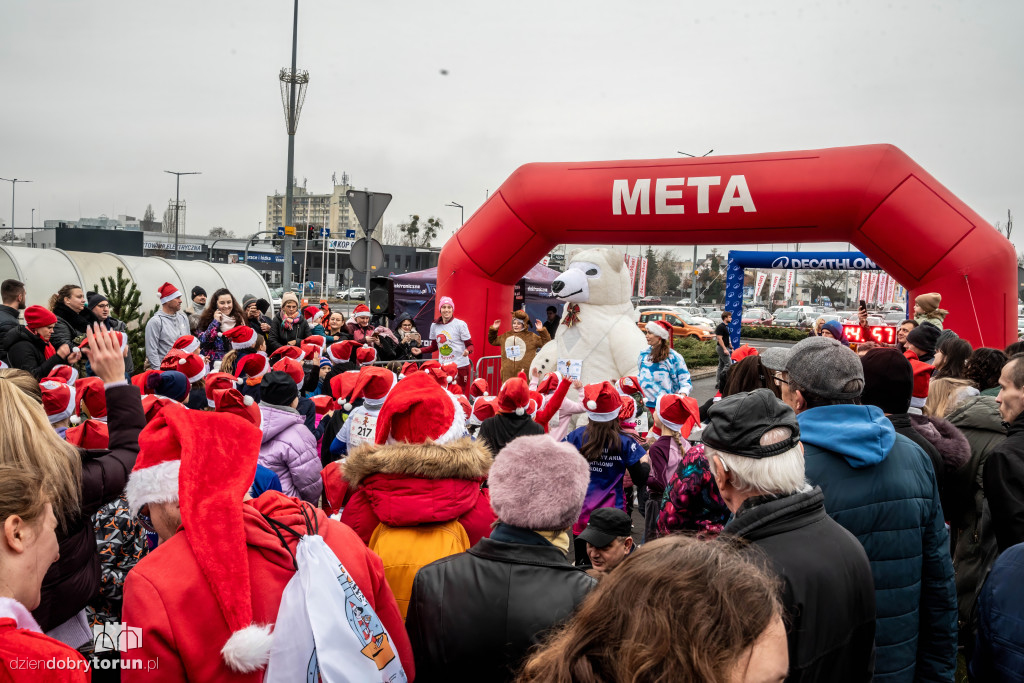 Mikołajkowe biegi dzieci