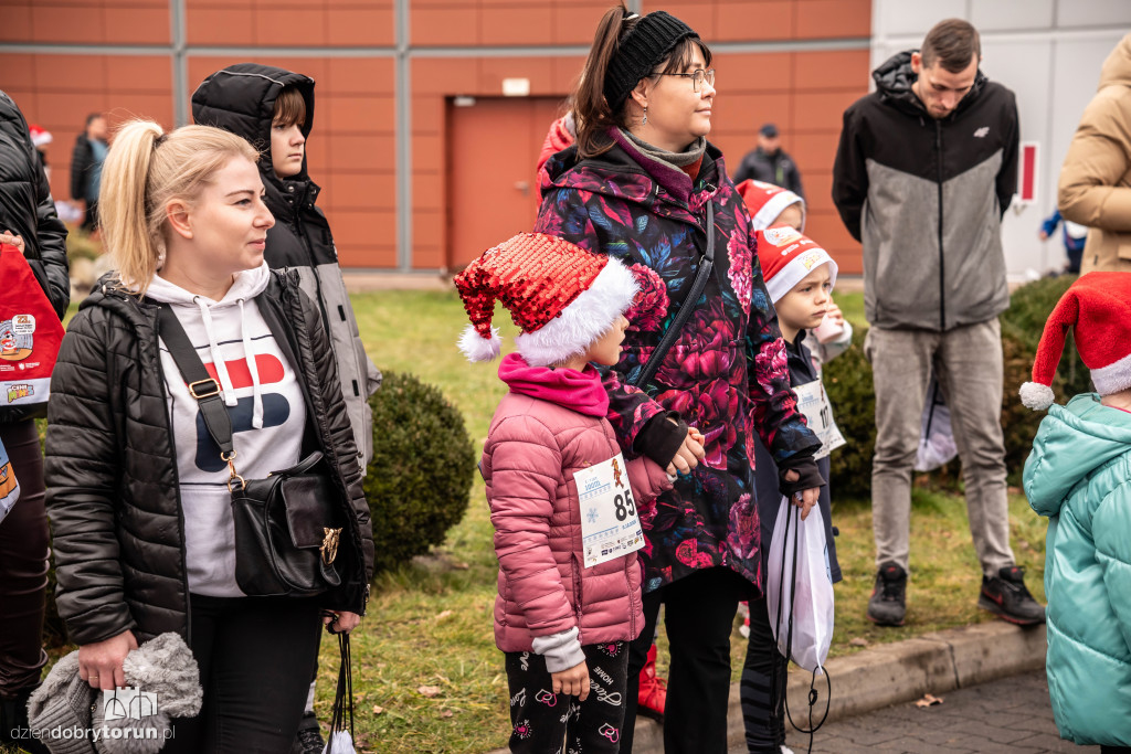 Mikołajkowe biegi dzieci