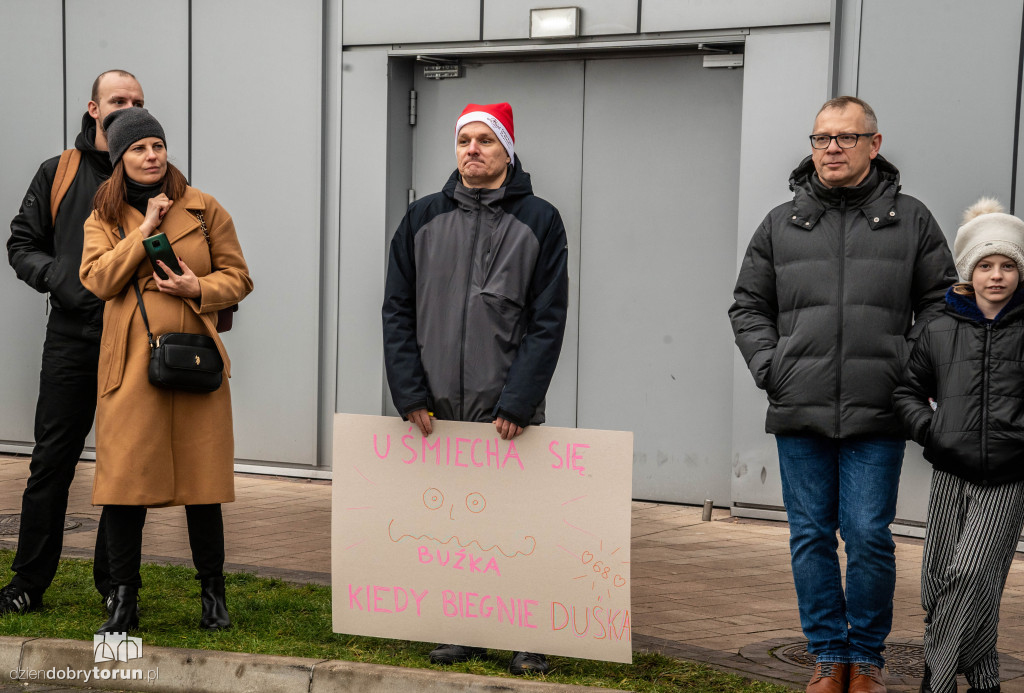 Mikołajkowe biegi dzieci