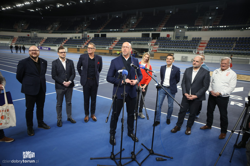 Konferencja prasowa w Arenie Toruń