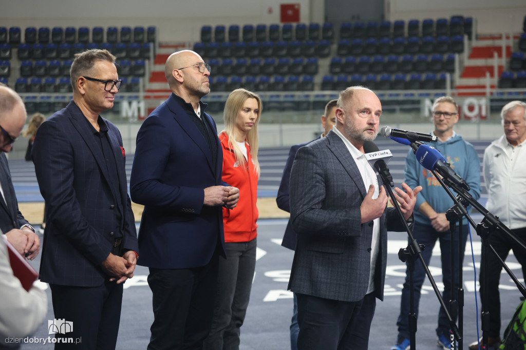 Konferencja prasowa w Arenie Toruń